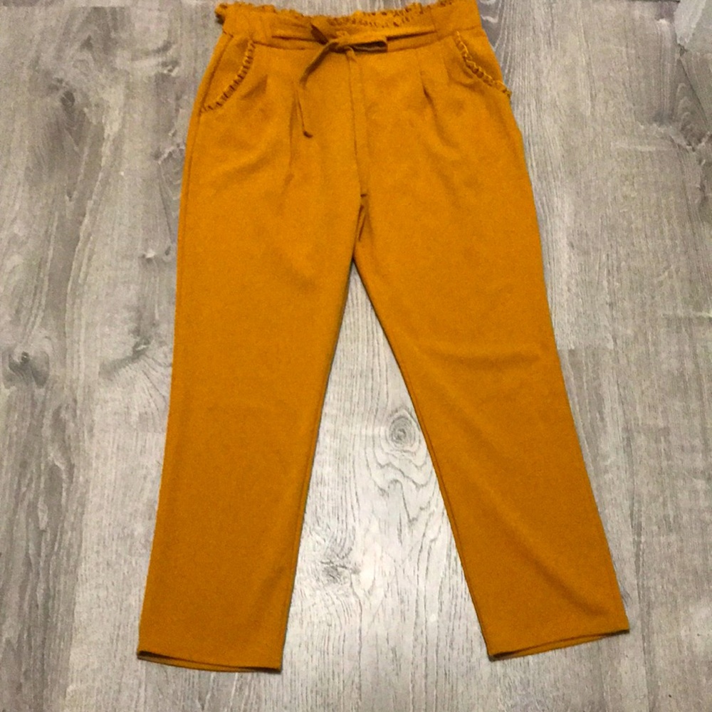 Express Women’s Mustard Dress Slacks